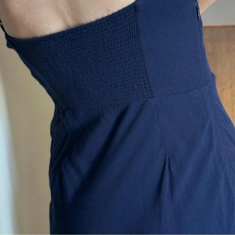ARITZIA WILFRED Navy Blue Strapped Dress in size 4 - Picture 9 of 13